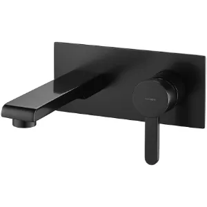 Obrazek Bateria umywalkowa podtynkowa Darling czarna