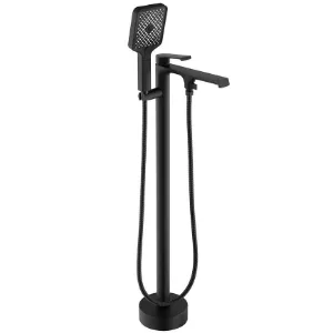 Obrazek Bateria wannowa wolnostojąca Rea Hass czarna