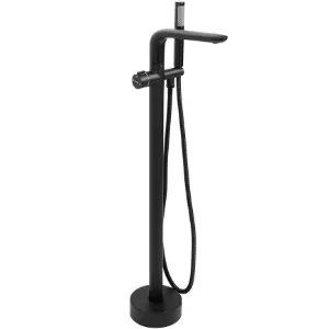 Obrazek Bateria wannowa wolnostojąca Rea Clark czarna