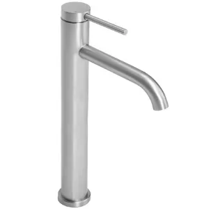Obrazek Bateria umywalkowa wysoka Rea Clif nikiel szczotkowany