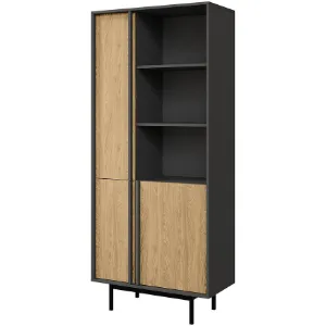 Obrazek Witryna Alsy 2 Dąb Olejowany/Antracyt