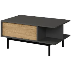 Obrazek Ława Alsy 12 Dąb Olejowany/Antracyt