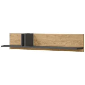 Obrazek Półka 110 Alsy 15 Dąb Olejowany/Antracyt