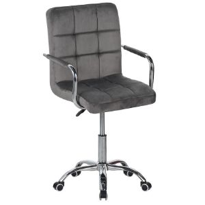 Obrazek Krzesło obrotowe 12036 Maron szare