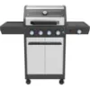 Obrazek Mercado grill gazowy Luxe Silver 4+1  14.5kw PL