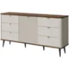 Obrazek Komoda 160 Marly 9 1d6s Orzech/Kashmir