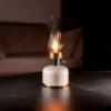 Obrazek Lampa stołowa naftowa OLIA USB IP44 beige