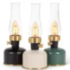 Obrazek Lampa stołowa naftowa OLIA USB IP44 beige