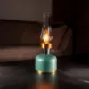 Obrazek Lampa stołowa naftowa OLIA USB IP44 green
