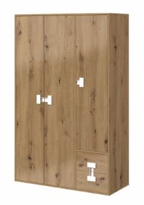 Obrazek Szafa trzydrzwiowa Index 04 dąb artisan
