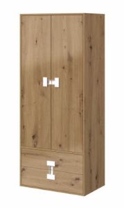Obrazek Szafa dwudrzwiowa z szufladami Index 01 dąb artisan