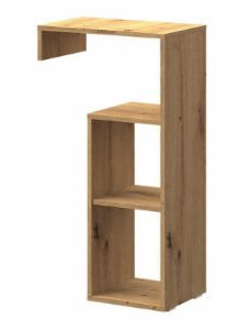 Obrazek Przystawka do biurka Index 18 dąb artisan/szary połysk