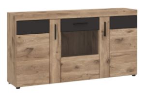 Obrazek Komoda trzydrzwiowa Grano 3D GRNK02