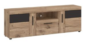 Obrazek Komoda RTV dwudrzwiowa z szufladą Grano 2D1S GRNF01