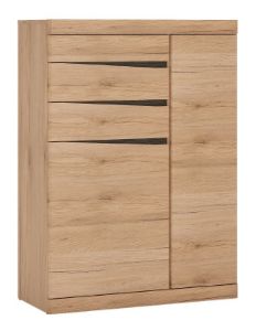 Obrazek Komoda dwudrzwiowa z szufladami Summer 2D-3S TYP 33