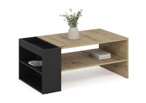 Obrazek Stolik Muria dąb artisan/czarny