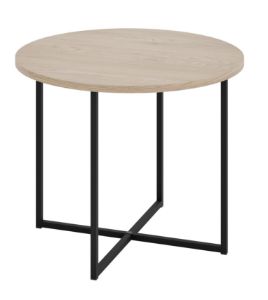 Obrazek Stolik okrągły Alto 60 cm dąb cremona/czarny