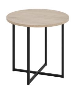 Obrazek Stolik okrągły Alto 50 cm dąb cremona/czarny