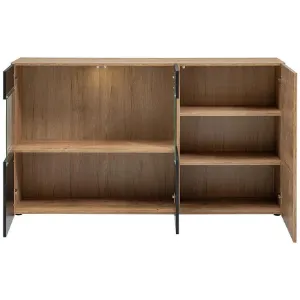 Obrazek Komoda Aron Dąb Ribbeck/Czarny