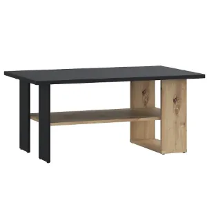 Obrazek Ława Caldicot CFTT5210-M922 czarny/artisan