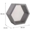 Obrazek Półka FHS 300 szara 67702 300x260x115x18