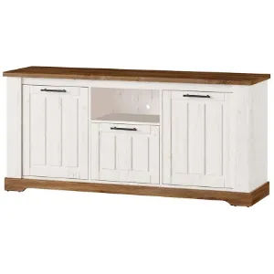 Obrazek Szafka RTV 26 Country 3d dąb stirling/sosna andersen