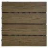Obrazek Podest tarasowy wpc Brąz - struktura drewna 300x300
