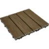 Obrazek Podest tarasowy wpc Brąz - struktura drewna 300x300