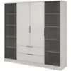 Obrazek Szafa Kelly 4D RD cashmere z led
