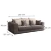 Obrazek Kanapa Golden Zoom 6 Br+3+1