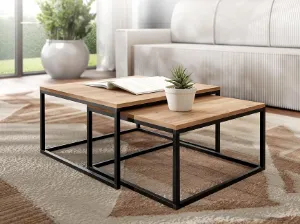 Obrazek Stolik Loftiko Dub Craft