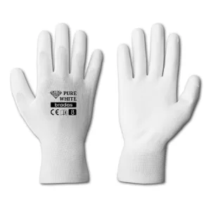 Obrazek Rękawice ochronne damskie white, rozmiar 8