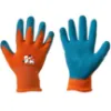 Obrazek Rękawice ochronne ORANGE lateks, rozmiar 4