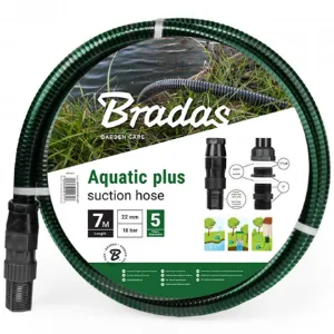 Obrazek Zestaw ssawno-tłoczny Aquatic Plus 4 m czarny