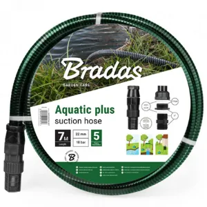 Obrazek Zestaw ssawno-tłoczny Aquatic Plus 7 m czarny