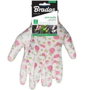 Obrazek Rękawice ochronne PURE PRETTY poliuretan, rozmiar 8
