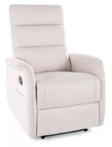 Obrazek Fotel wypoczynkowy rozkładany Solet M Brego jasny beż