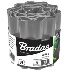 Obrazek Obrzeże faliste 9 m x 10 cm szare OBFGY0910