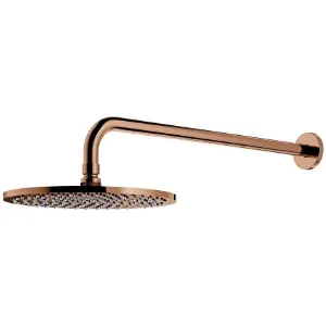 Obrazek Deszczownica z ramieniem Slimline Ø25 cm miedź