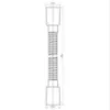 Obrazek Wąż prysznicowy 150 cm miedź