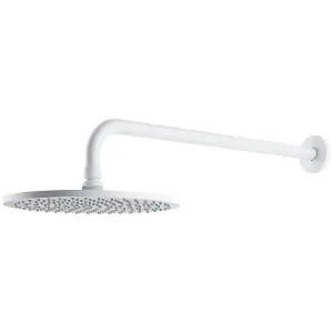 Obrazek Deszczownica z ramieniem Slimline Ø25 cm biały mat