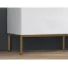 Obrazek Szafka RTV Clearing 04 biały/złota