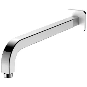 Obrazek Ramię prysznicowe ścienne 35 cm chrom/biały