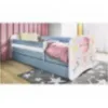 Obrazek Łóżko dziecięce Babydreams+SZ+M niebieski 70x140 balonik