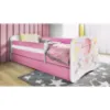 Obrazek Łóżko dziecięce Babydreams+SZ+M różowy 80x160 balonik