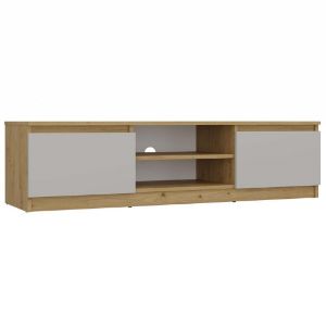 Obrazek Szafka RTV Tula 140 dąb artisan/kaszmir beż