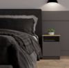 Obrazek Szafka nocna Galaxy 30 1D antracyt/dąb artisan