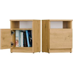 Obrazek Szafka nocna Galaxy 30 1D dąb artisan