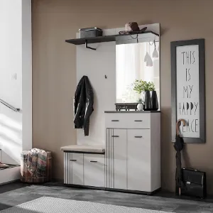 Obrazek Garderoba Hugo II Cc Hg2+P2 Poduszka Kaszmir/Czarny