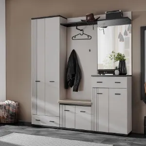 Obrazek Garderoba Hugo III Cc Hg3+P2 Poduszka Kaszmir/Czarny